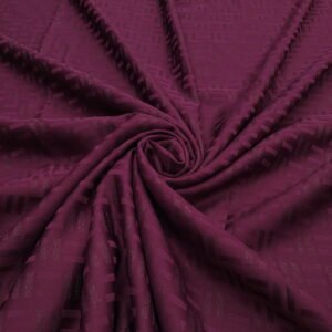 Wine Blooming Jacquard -10