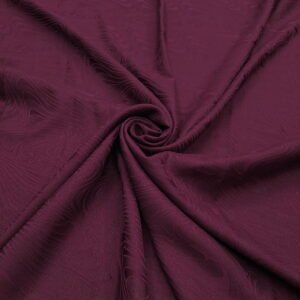 Wine Blooming Jacquard -4